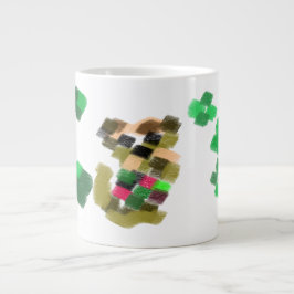 Ierse terriër St. Patrick's Day plezier Grote Koffiekop