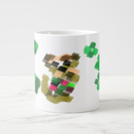 Ierse terriër St. Patrick's Day plezier Grote Koffiekop
