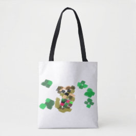 Ierse terriër St. Patrick's Day plezier Tote Bag