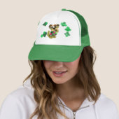 Ierse terrier St Patrick's Day plezier Trucker Pet (In situ)
