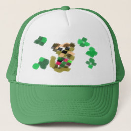 Ierse terrier St Patrick's Day plezier Trucker Pet