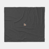 Ierse Terriër Vader Patriottisch Vintage Fleece Deken (Voorkant (Horizontaal))