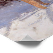 Ierse Terriers in de winter Poster (Hoek)