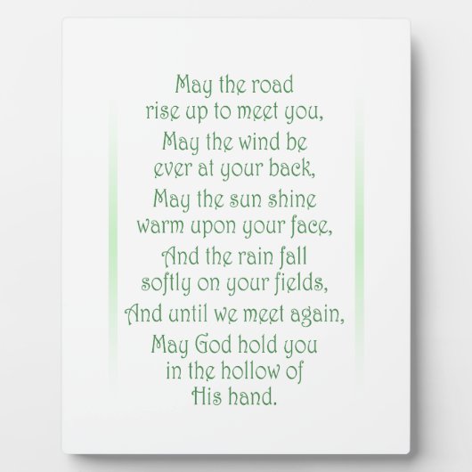 Ierse Toast Fotoplaat (Voorkant)