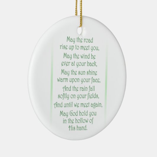 Ierse Toast Keramisch Ornament (Rechts)