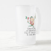 Ierse Toast Matglas Bierpul (Voorkant rechts)