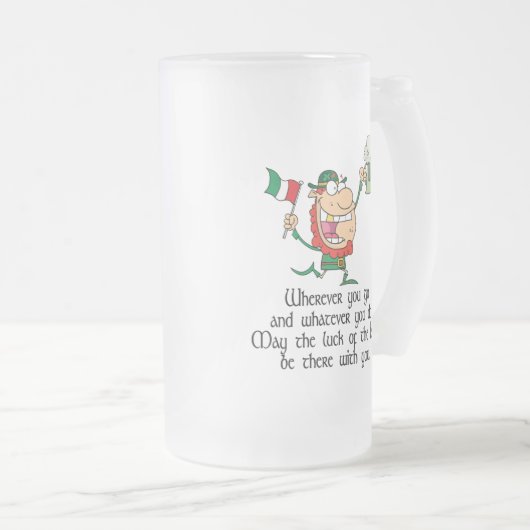 Ierse Toast Matglas Bierpul (Voorkant rechts)