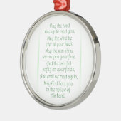 Ierse Toast Metalen Ornament (Links)