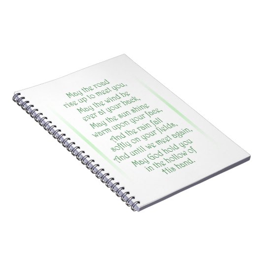 Ierse Toast Notitieboek (Rechterzijde)