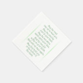 Ierse Toast Servet (Hoek)