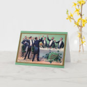  Ierse toast St. Patrick's Day Card Kaart (Gele Bloem)