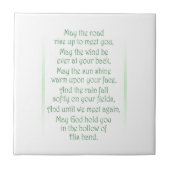 Ierse Toast Tegeltje (Voorkant)