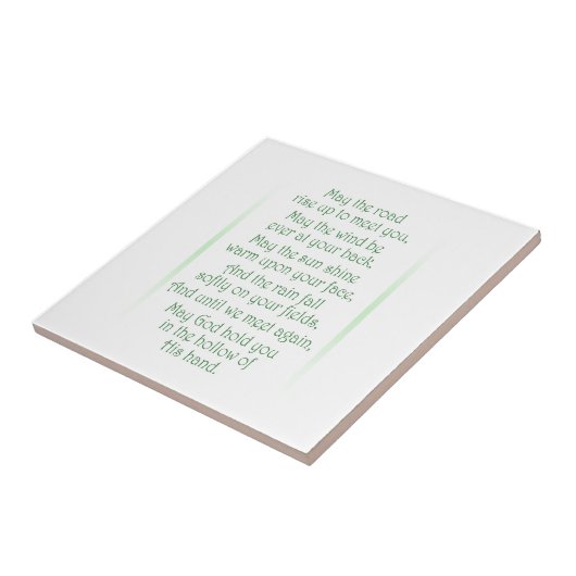 Ierse Toast Tegeltje (Zijkant)