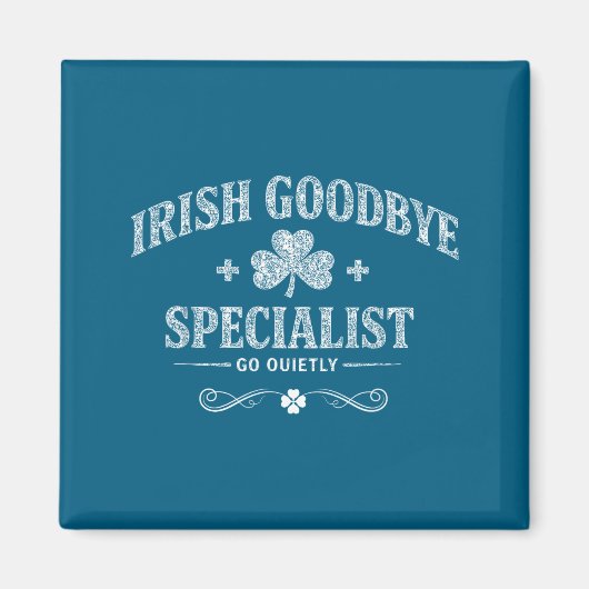 Ierse tot ziens specialist grappige st. patricksda magneet (Voorkant)