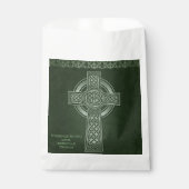 Ierse Traditionele Keltische Cross Bruiloft Bedankzakje (Voorkant)
