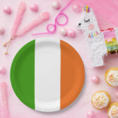 Ierse Tricolor Party Papieren Bordje (Feest)
