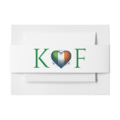 Ierse Trouwkaart Uitnodigingen Wikkel (Voorkant Voorbeeld)