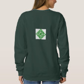Ierse trui Dublin Shamrock (Achterkant)