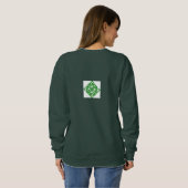 Ierse trui Dublin Shamrock (Achterkant volledig)