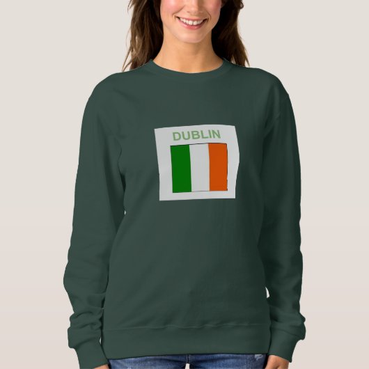 Ierse trui Dublin Shamrock (Voorkant)