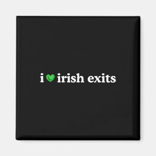 Ierse Uitgang Funny St. Patrick's Day Iers Afschei Magneet