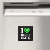 Ierse Uitgang Funny St Patricks Day Iers Afscheid Magneet (Insitu (Vaatwasser))