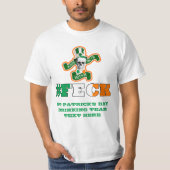 Ierse uitwerpselen St Patricks day T-shirt (Voorkant)