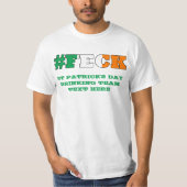 Ierse uitwerpselen St Patricks day T-shirt (Voorkant)