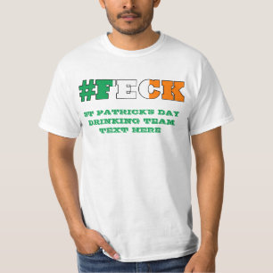 Ierse uitwerpselen St Patricks day T-shirt