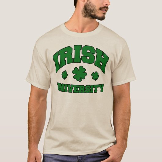 Ierse universiteit T-Shirt (Voorkant)