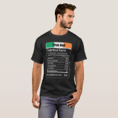Ierse vader Voedingsfeiten Vaderdag T-shirt (Voorkant volledig)