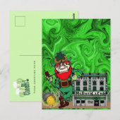 Ierse vakantie briefkaart (Voorkant / Achterkant)