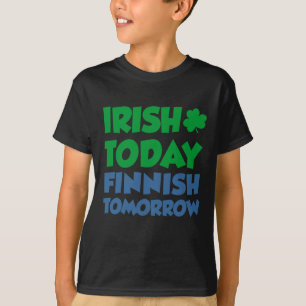 Ierse vandaag Finnen morgen T-shirt