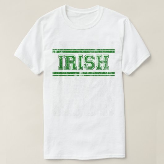 Ierse Varsity DS T-shirt (Design voorkant)