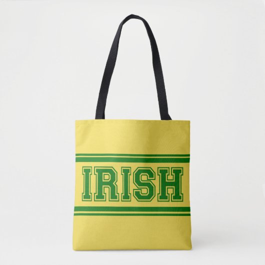 Ierse  Varsity Tote Bag (Voorkant)