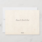 Ierse verbijstering met Elegant Floral Border Feestdagenkaart (Achterkant)