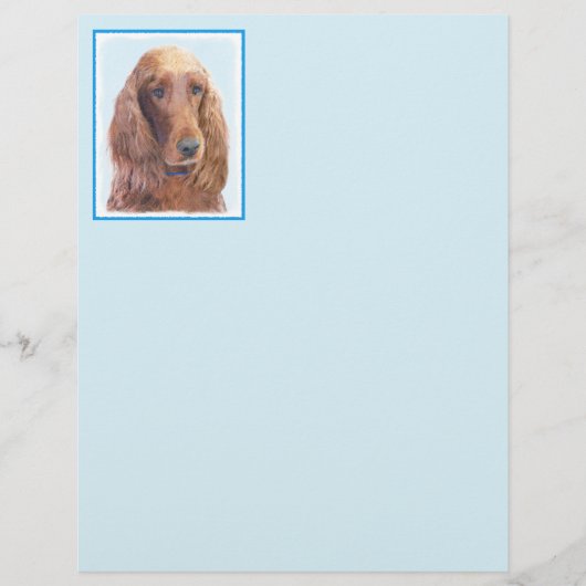 Ierse vereffeningskunst - Cute Original Dog Art (Voorkant)