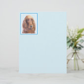 Ierse vereffeningskunst - Cute Original Dog Art (Staand voorkant)