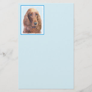 Ierse vereffeningskunst - Cute Original Dog Art Briefpapier