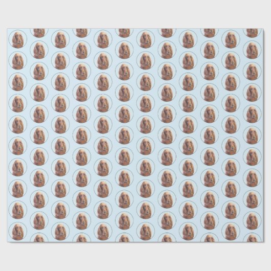 Ierse vereffeningskunst - Cute Original Dog Art Cadeaupapier (Vlak)