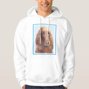 Ierse vereffeningskunst - Cute Original Dog Art Hoodie