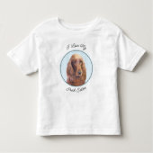 Ierse vereffeningskunst - Cute Original Dog Art Kinder Shirts (Voorkant)