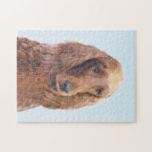 Ierse vereffeningskunst - Cute Original Dog Art Legpuzzel (Horizontaal)