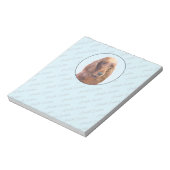 Ierse vereffeningskunst - Cute Original Dog Art Notitieblok (Linkerzijde)