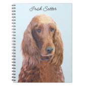 Ierse vereffeningskunst - Cute Original Dog Art Notitieboek (Voorkant)