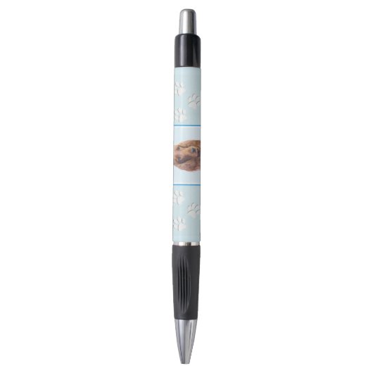 Ierse vereffeningskunst - Cute Original Dog Art Pen (Voorkant Verticaal)