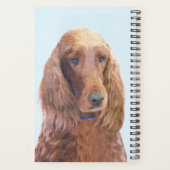 Ierse vereffeningskunst - Cute Original Dog Art Planner (Achterkant)
