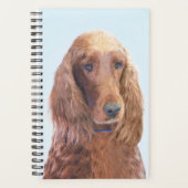 Ierse vereffeningskunst - Cute Original Dog Art Planner (Voorkant)