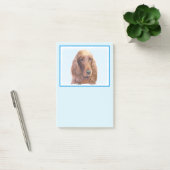 Ierse vereffeningskunst - Cute Original Dog Art Post-it® Notes (Kantoor)