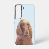 Ierse vereffeningskunst - Cute Original Dog Art Samsung Galaxy Hoesje (Achterkant)